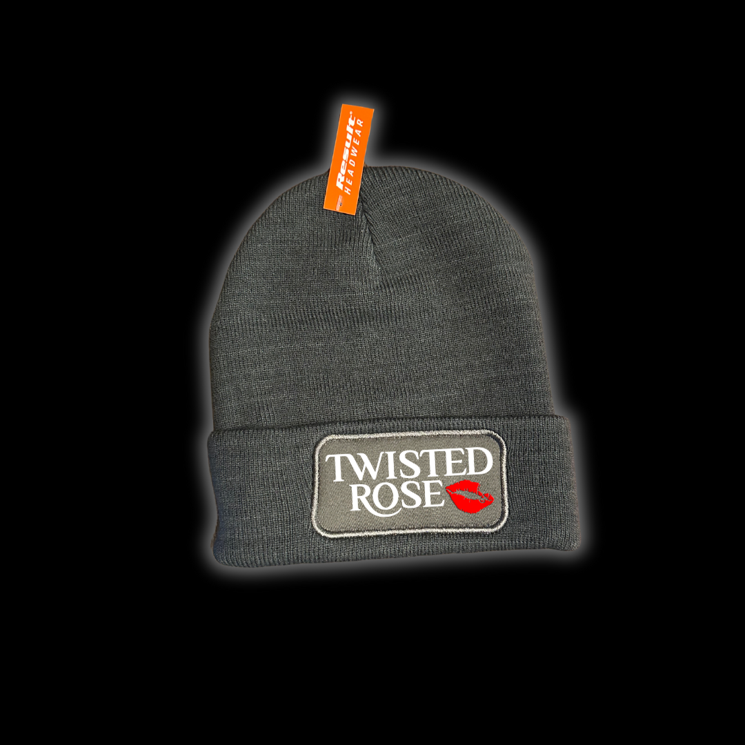 Twisted Rose Beanie